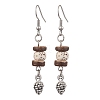 304 Stainless Steel Dangle Earrings EJEW-JE06167-1