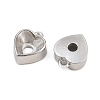 304 Stainless Steel Charm Rhinestone Settings SA-CBAC865-06B-P-2
