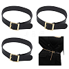PU Leather Choker Necklaces with Alloy Clasp LS-AJEW-WH0348-131A-1