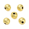 Round Brass Beads KK-A276-02B-G-1