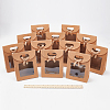 Blank Kraft Paper Bags ABAG-WH0032-18-4