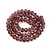 Glass Beads Strands EGLA-A034-T10mm-D13-3