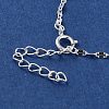 925 Sterling Silver Link Chain Bracelets for Women BJEW-E101-01S-03-4