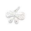 925 Sterling Silver Bowknot Charms STER-A048-20S-2