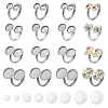 DIY Round Cuff Ring Making Kits DIY-UN0008-10-1