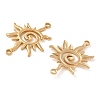 304 Stainless Steel Connector Charms STAS-I340-01G-2