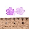 Transparent Plastic Bead Caps KY-Q005-02A-06-4