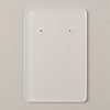 Transparent Acrylic Earring Diaplay Cards EDIS-WH0021-23-1