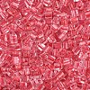 Transparent Inside Colours Glass Seed Beads SEED-T007-13E-2