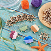 20Pcs Wood Thread Winding Boards FIND-PH0023-31B-4