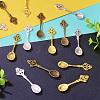 Tibetan Style Alloy Big Pendants TIBE-TA0001-24-5