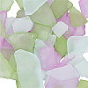 450G 9 Styles Sea Glass Pieces for Crafts DIY-PH0035-22B-1