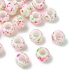 20Pcs Acrylic European Beads OPDL-YW0001-04J-1