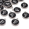 Platinum Plated Alloy Charms X-ENAM-S118-02F-P-4