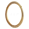 Half Round Brass Wire for Jewelry Making CWIR-WH0003-02G-6