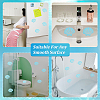 Shell-Shaped Rubber & Plastic Bathtub Non-Slip Stickers AJEW-WH0258-258B-7