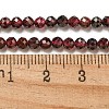 Natural Garnet Beads Strands LS-G-I341-09C-3