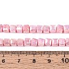 Anti-Tarnish Electroplate Glass Beads Strands GLAA-T025-4mm-10I-4