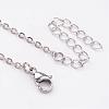 Gemstone Beaded Necklaces NJEW-JN01702-4