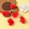 Faux Mink Fur Tassel Pendant Decorations FIND-YW0002-24C-5