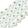Handmade Millefiori Glass Flat Round Bead Strands LK-P011-23-1