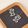 Acrylic Dangle Earrings PW-WG5293E-02-1