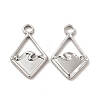 Non-Tarnish 304 Stainless Steel Pendants LS-STAS-A070-34P-1