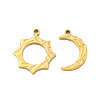 304 Stainless Steel Pendants STAS-H235-03B-G-1