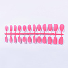 Solid Colors Matte Plastic False Nails Full Cover Fake Nails Tips MRMJ-T031-15-08-1