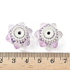 Sparkling Acrylic Rhinestone Beads CLAY-NH0003-01S-03-3