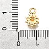 Brass Micro Pave Cubic Zirconia Pendants LS-KK-D385-02G-03-3