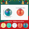 Christmas Themed Transparent Acrylic Beads MACR-SP0001-30B-2