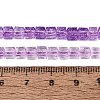 Crackle Transparent Glass Beads Strands GLAA-N062-4mm-09-2