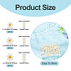 90Pcs 3 Styles Handmade Millefiori Glass Bead Strands LAMP-TA0002-70B-5
