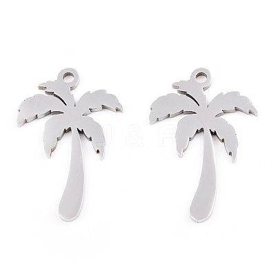 Non-Tarnish 201 Stainless Steel Pendants STAS-T052-48P-1