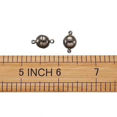 Brass Magnetic Clasps KK-TA0007-34B-1