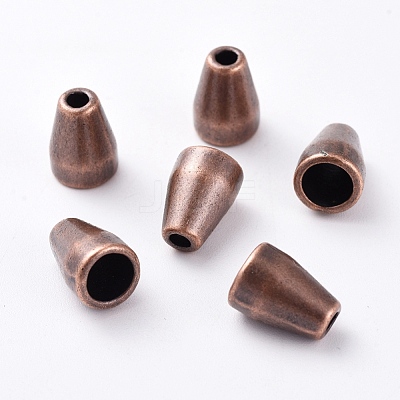 Tibetan Style Alloy Bead Cone X-RLF10941Y-NF-1