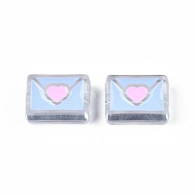Transparent Acrylic Beads ACRC-S039-11A-1