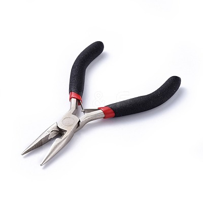5 inch Carbon Steel Rustless Chain Nose Pliers B032H011-1