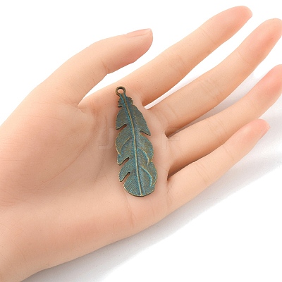 Tibetan Style Alloy Pendants PALLOY-YW0001-35-1
