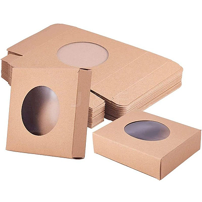 Kraft Paper Gift Box CON-WH0078-29B-1-1