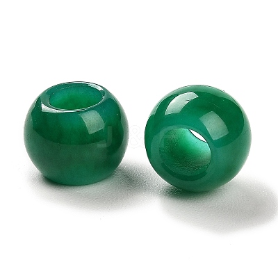 Natural Malaysia Jade Dyed European Beads LS-G-R488-01A-1