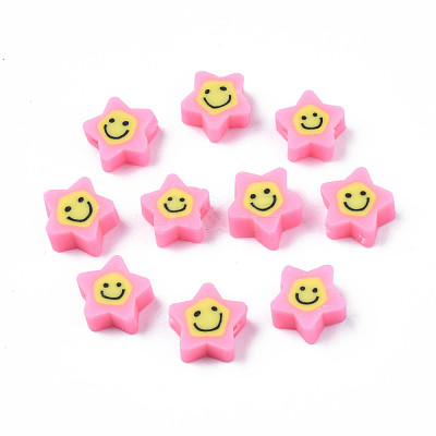 Handmade Polymer Clay Beads CLAY-N011-45A-05-1