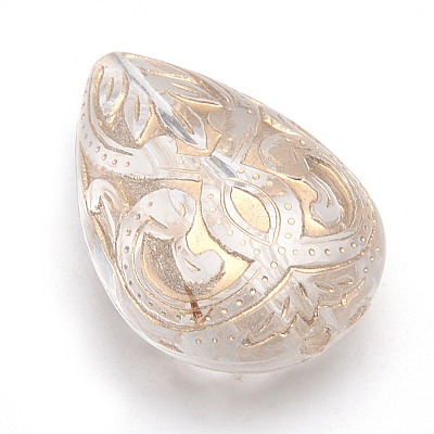 Plating Acrylic Beads PACR-S219-11-1