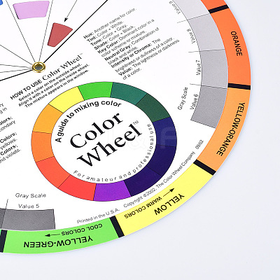 Paper Color Wheel DRAW-PW0001-329A-1