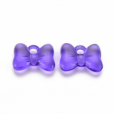 Transparent Acrylic Pendants LS-TACR-T024-02BA-936-1
