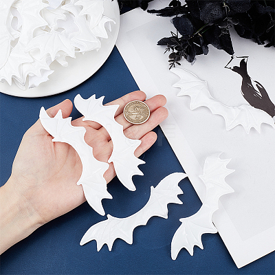 40Pcs Imitation Leather Evil Wings Ornament Accessories DIY-GF0008-82C-1