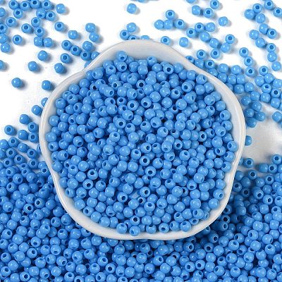 Opaque Acrylic Beads SACR-A007-01A-07-1