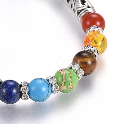 Chakra Jewelry BJEW-JB04060-1