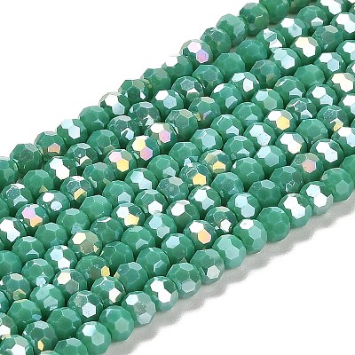Opaque Glass Beads Stands EGLA-A035-P4mm-B13-1